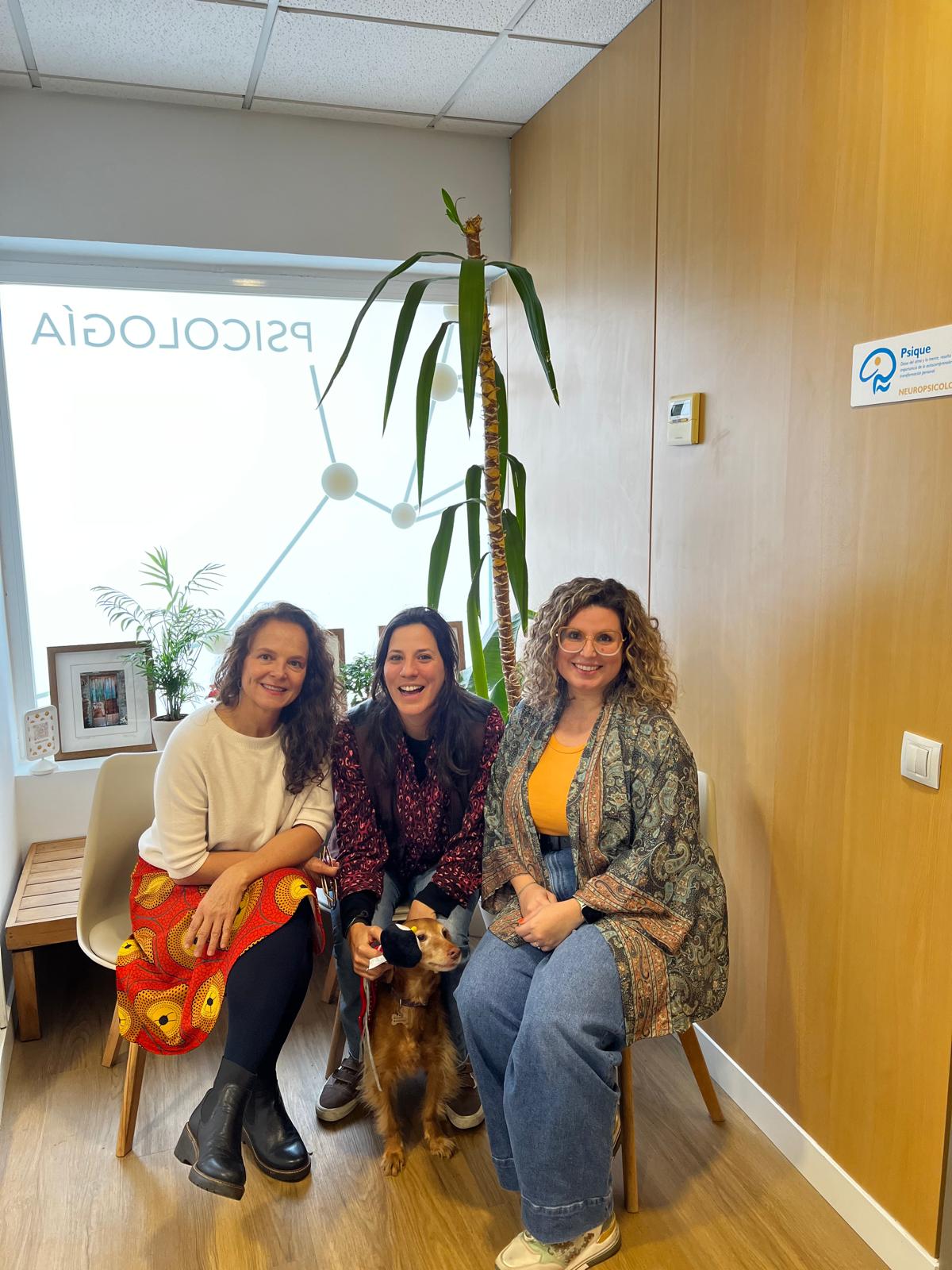 Esther, Ana y Mel — socias fundadoras de EMpieza